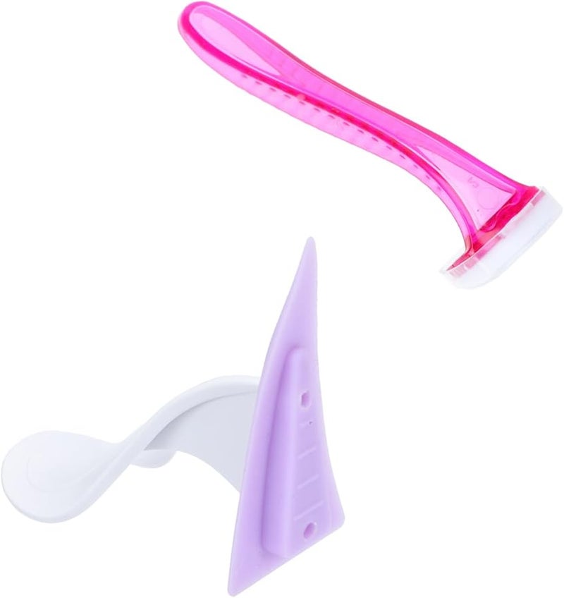 Pink Bikini Hair Removal Razor Kit Gentle Trimmer For Women Safe Shaving Easy Grooming Daily Use - Image 1